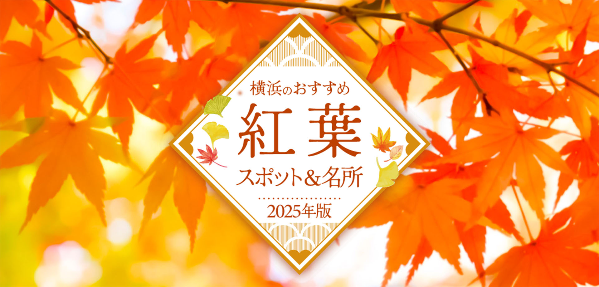 【2025年版】横浜のおすすめ紅葉スポット&名所