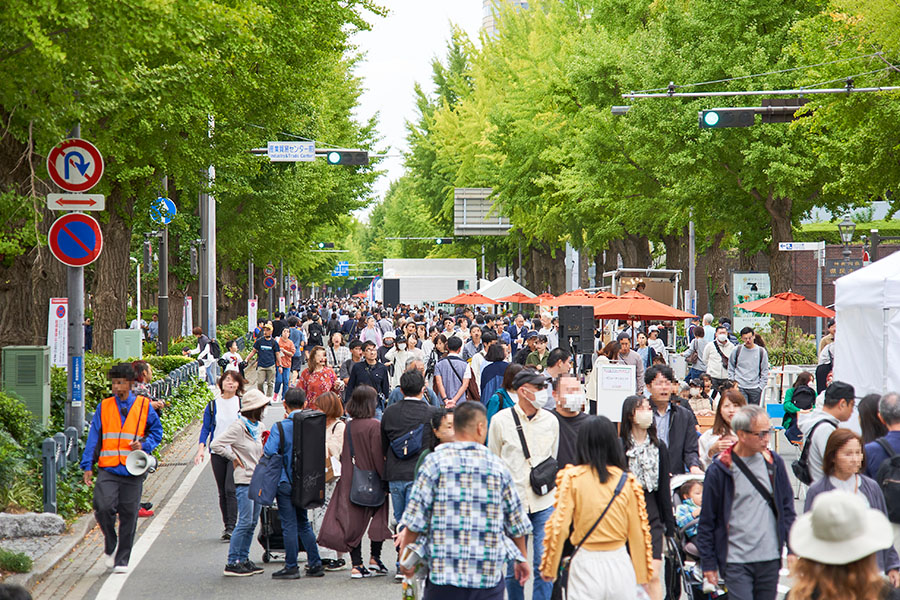 山下公園通り歩行者天国