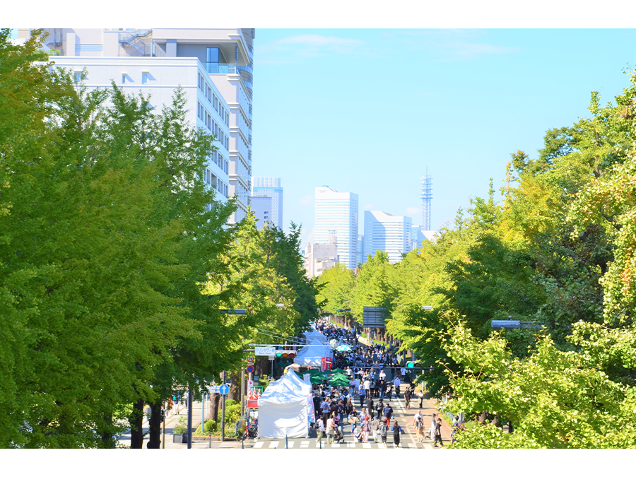 山下公園通り歩行者天国