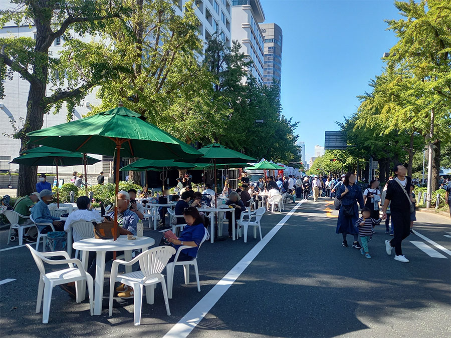 山下公園通り歩行者天国