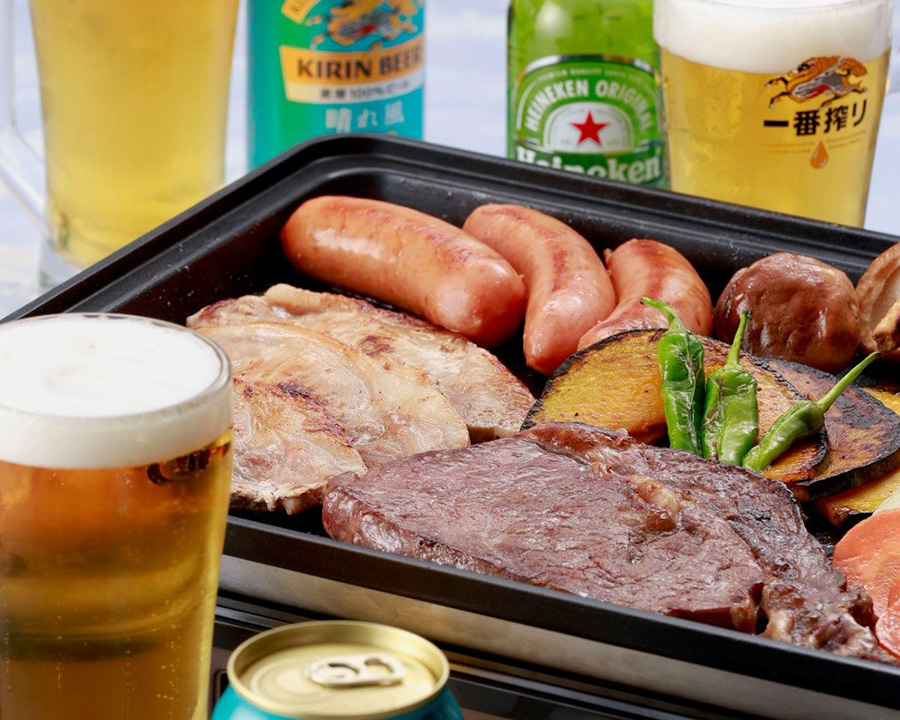 そごう横浜店 屋上ビアガーデン -太陽の広場 BBQ GARDEN-
