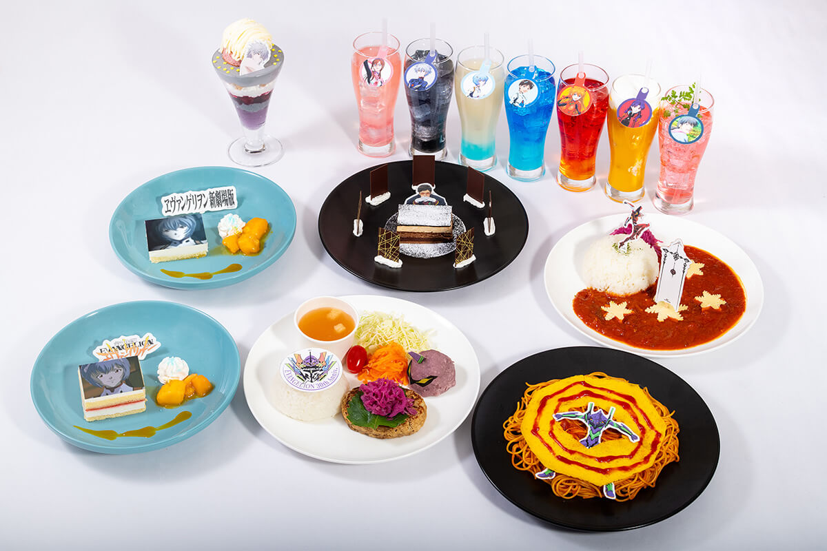 ランドマークプラザ「Cafe Fan Base」『エヴァンゲリオン』限定メニュー