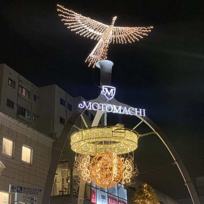 横浜元町ショッピングストリート　クリスマスイルミネーション