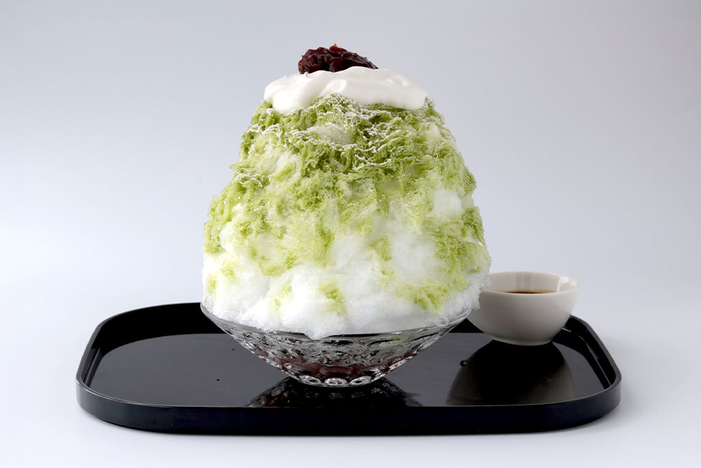 ニューオータニイン横浜プレミアム 下町DINING&CAFETHEsea『江戸かき氷(抹茶和三盆)』
