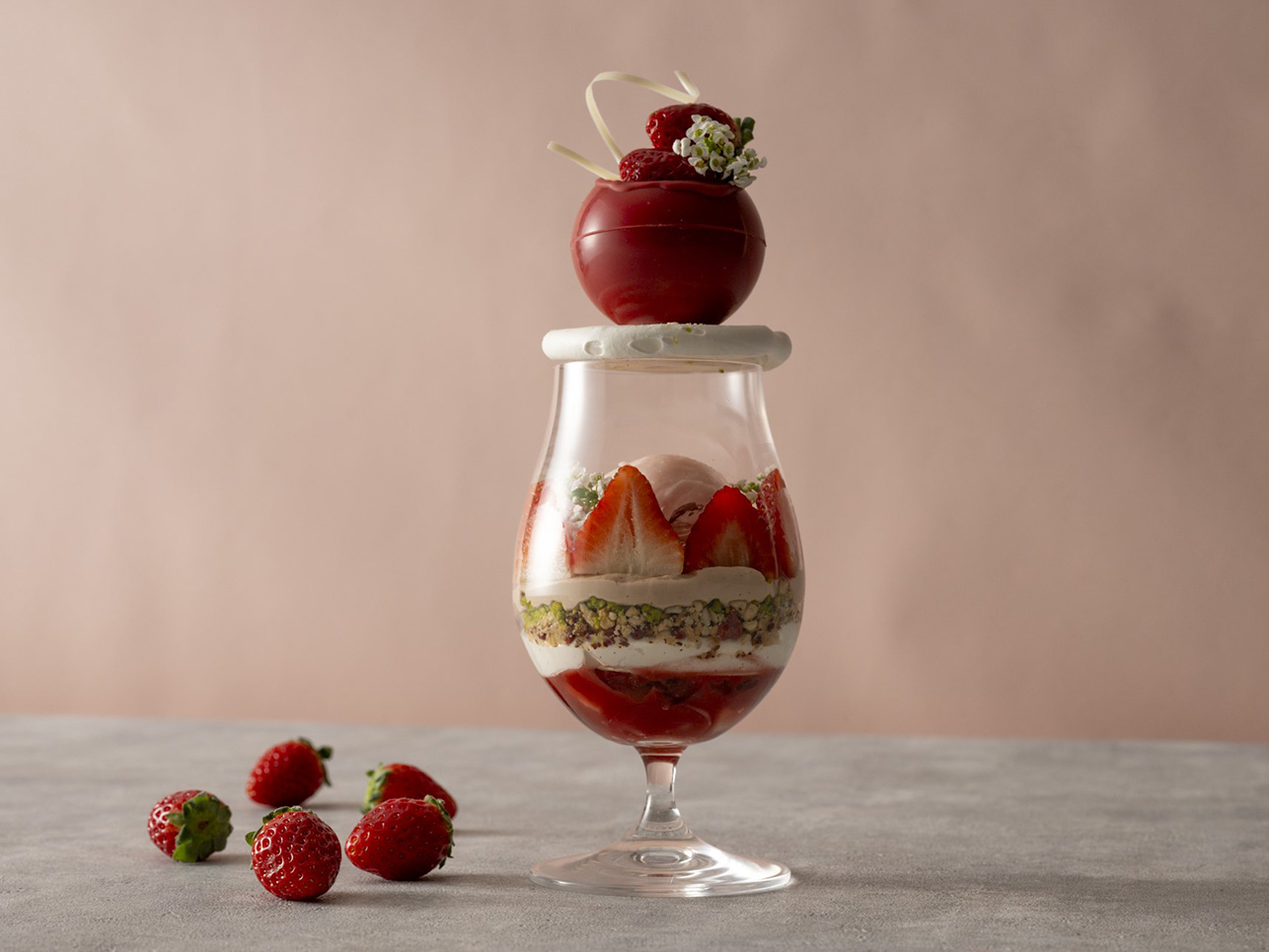 ヨコハマ グランド インターコンチネンタル ホテル「パルフェ フレーズ～いちごのパフェ～」