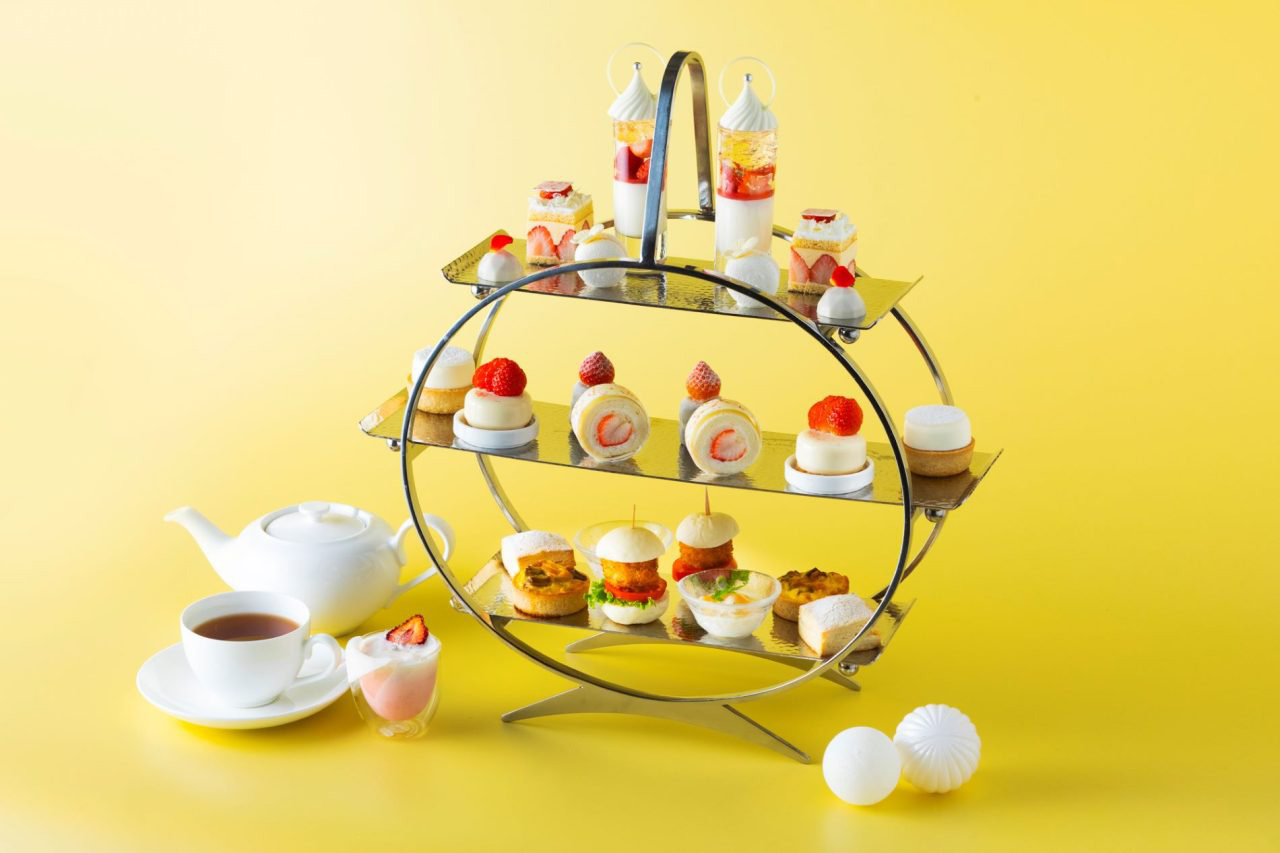 ハイアット リージェンシー 横浜「ホワイトストロベリー・アフタヌーンティー」