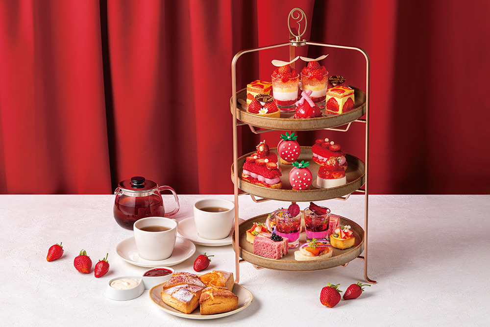 ローズホテル横浜「苺づくしのアフタヌーンティー」
