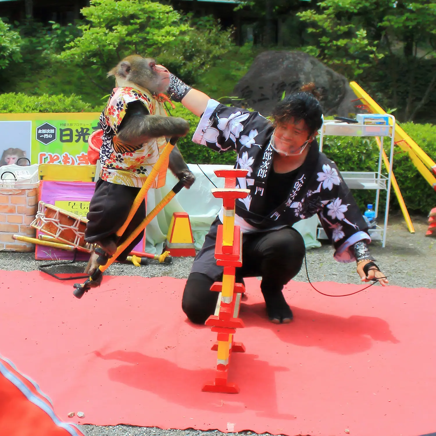 猿まわし