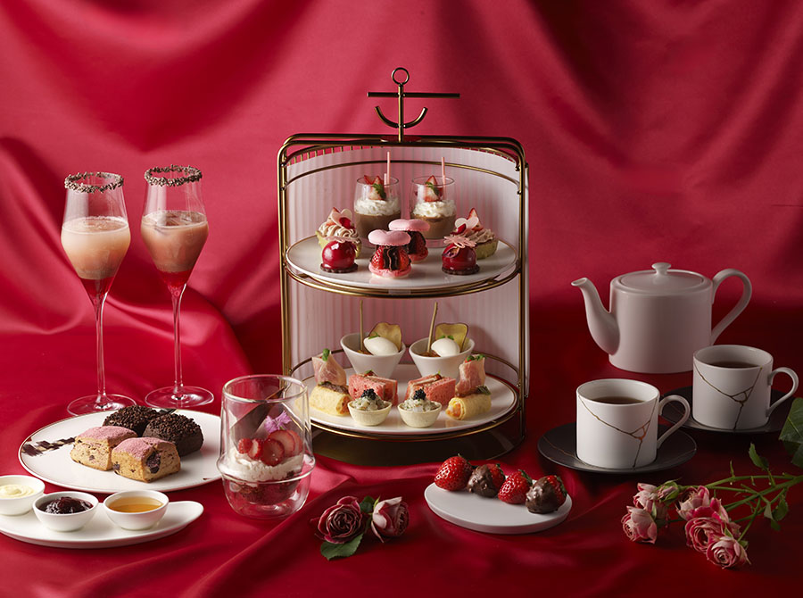 ウェスティンホテル横浜「恋するバレンタインアフタヌーンティー　with リンツチョコレート」