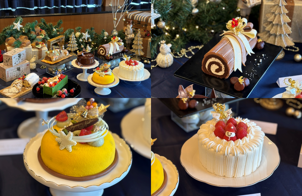 ホテルニューグランド 2025年クリスマスケーキを10/1(水)に予約開始！クラシカルながらも個性豊かなラインナップをご紹介