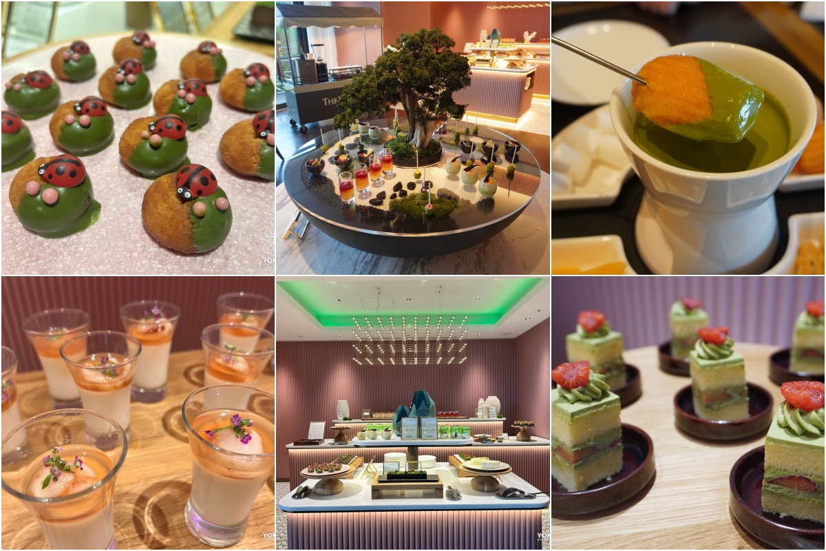 ウェスティンホテル横浜 抹茶好きにはたまらない「抹茶ガーデン・デザートビュッフェ」6/30(火)まで
