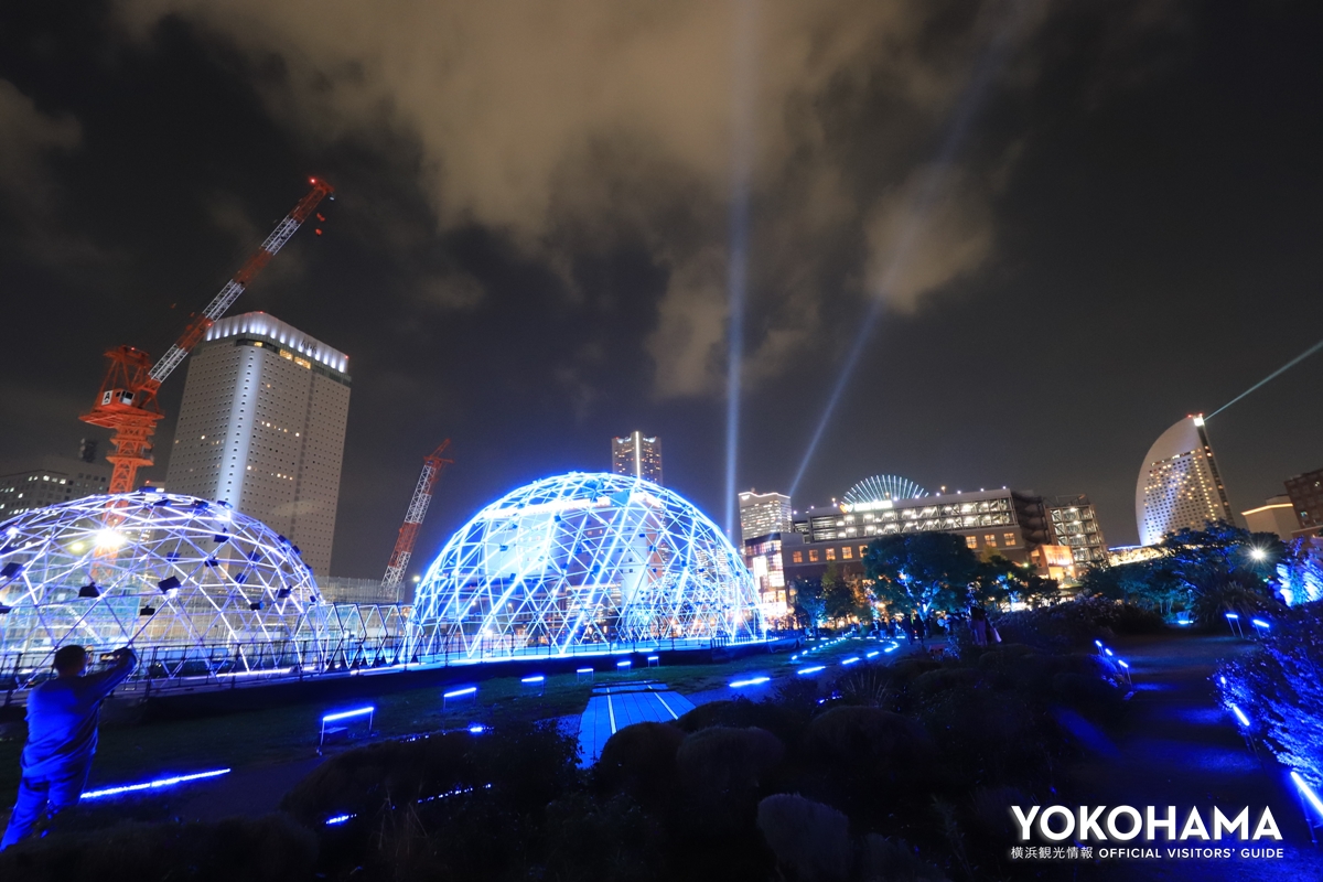 横浜最大級のイルミネーション「ヨルノヨ－YOKOHAMA CROSS NIGHT ILLUMINATION－」の楽しみ方