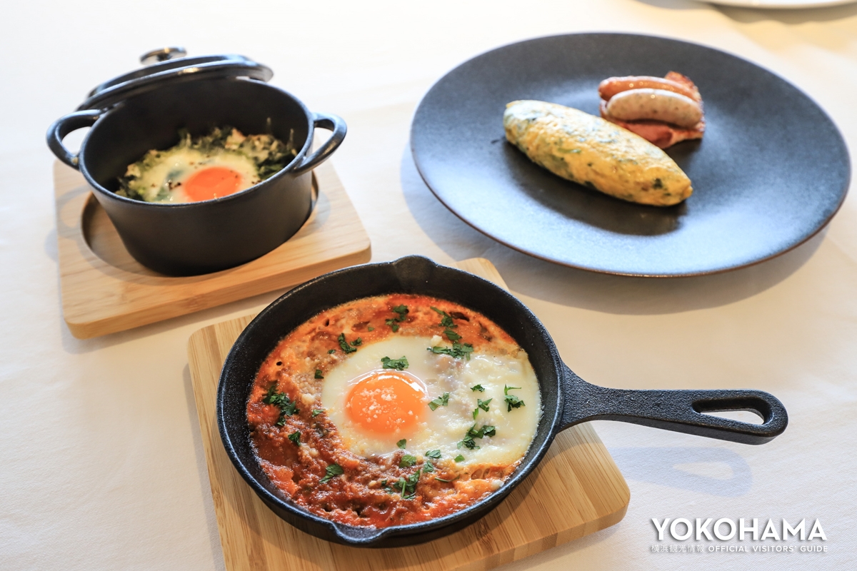 【朝食】世界の卵料理はオーダー後に作り立てをテーブルサーブ