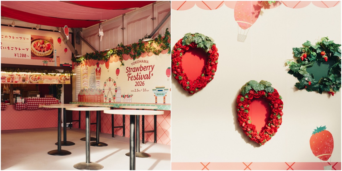 ブースの壁には写真映えする可愛いイラストも（提供画像）