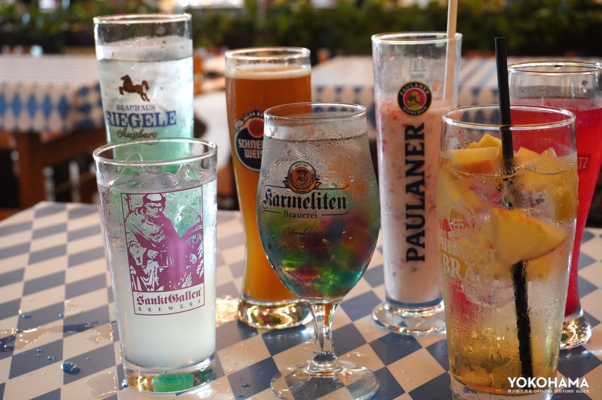 お酒を飲まない人にも嬉しい豊富なノンアルコールビールやモクテル。