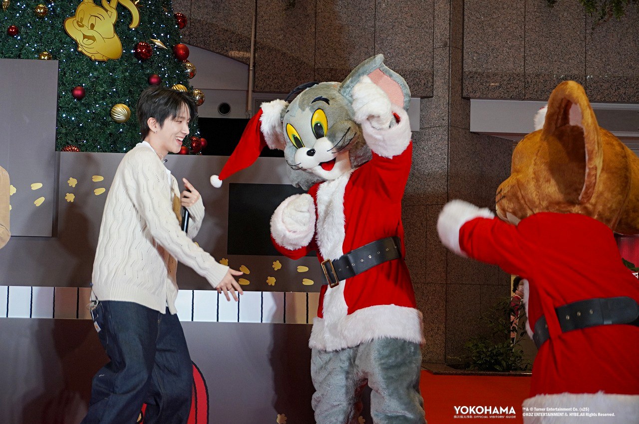 トムとジェリーと楽しむWOONHAKさん