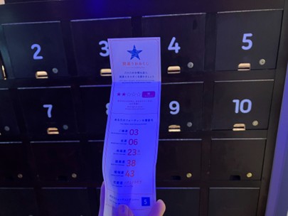 入館料を払っておみくじを引きます