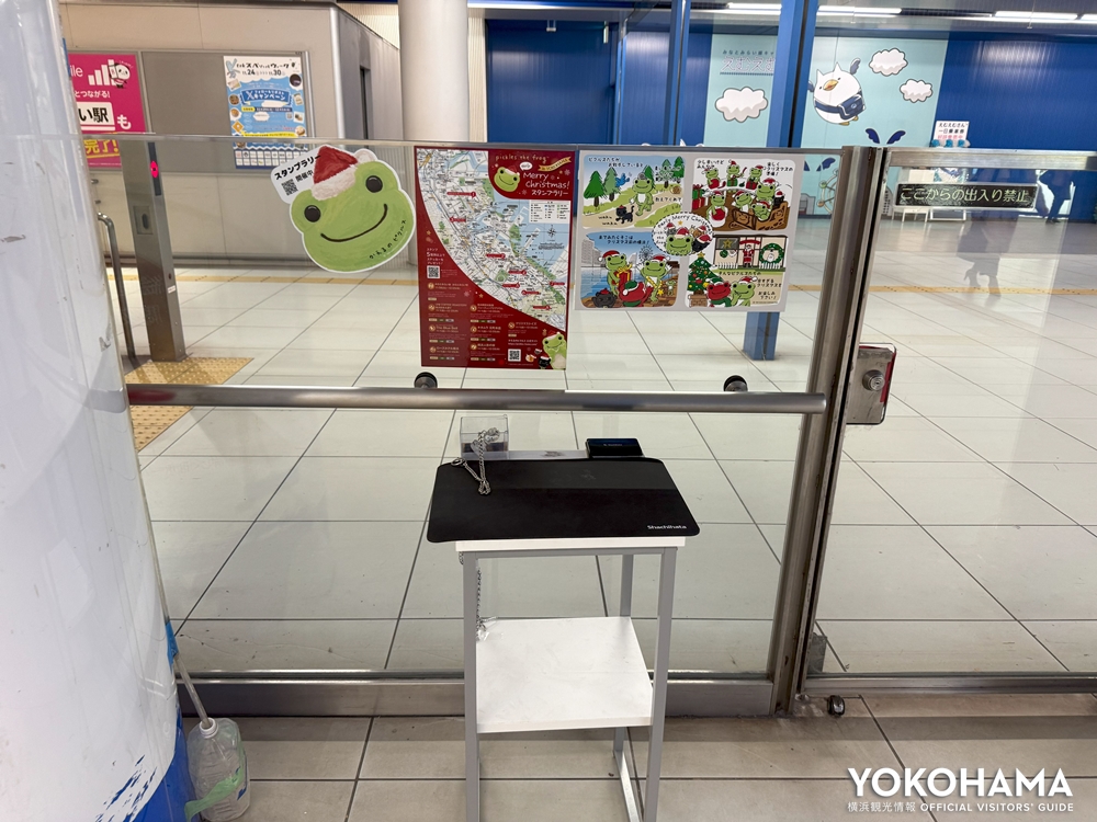 みなとみらい駅のスタンプスポット