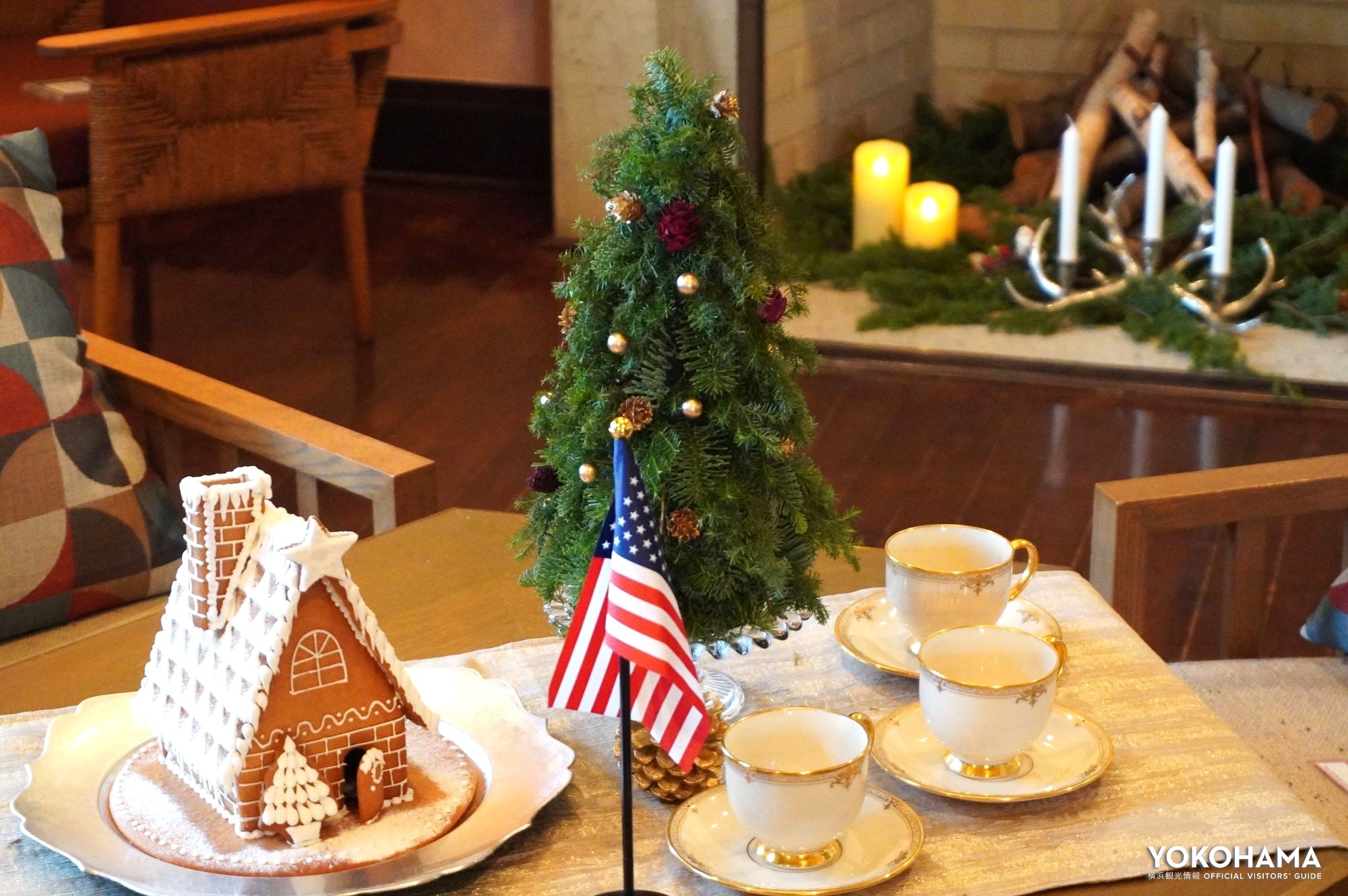 気分があがるジンジャーブレッドハウス(お菓子の家)