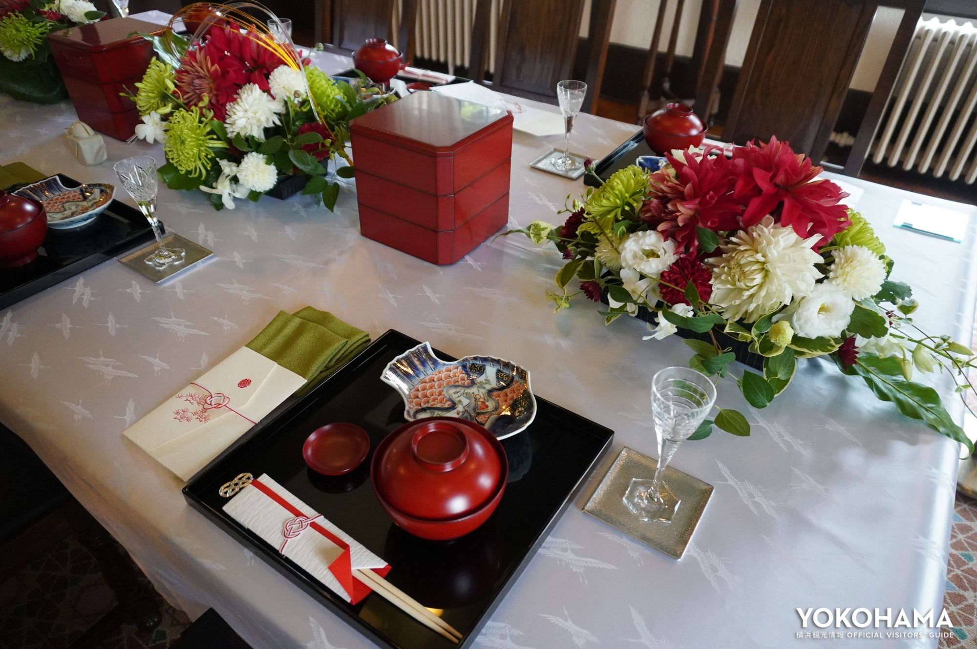 花嫁になる彼女の実家でお食事会のシーン