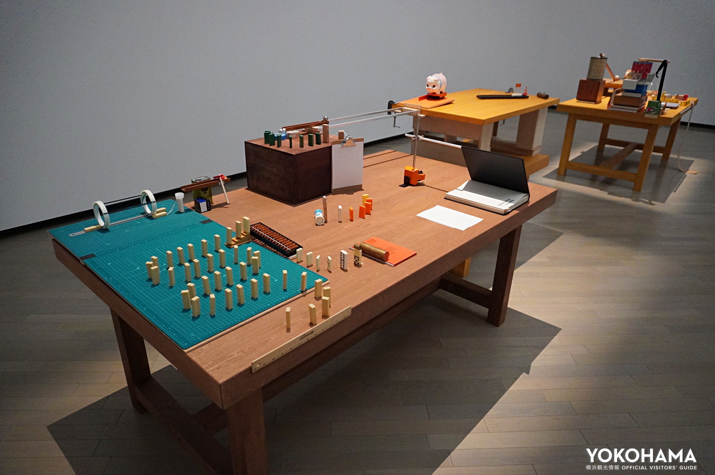 特別展示「ピタゴラ装置の部屋」　　展示風景