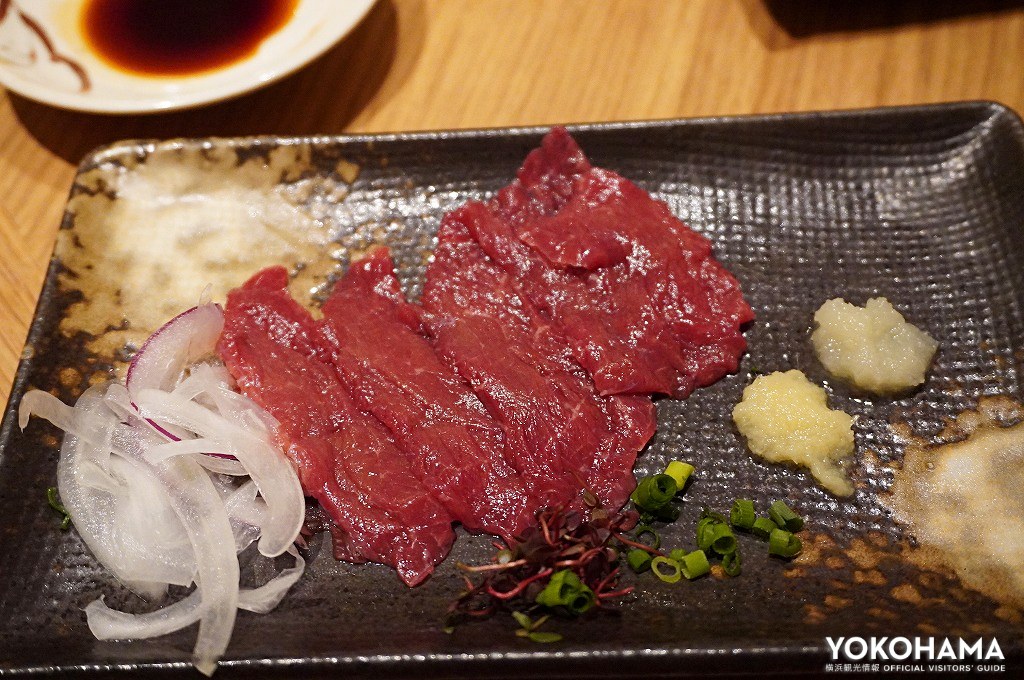 鮮度の高い、お口の中でとろける「馬刺し」