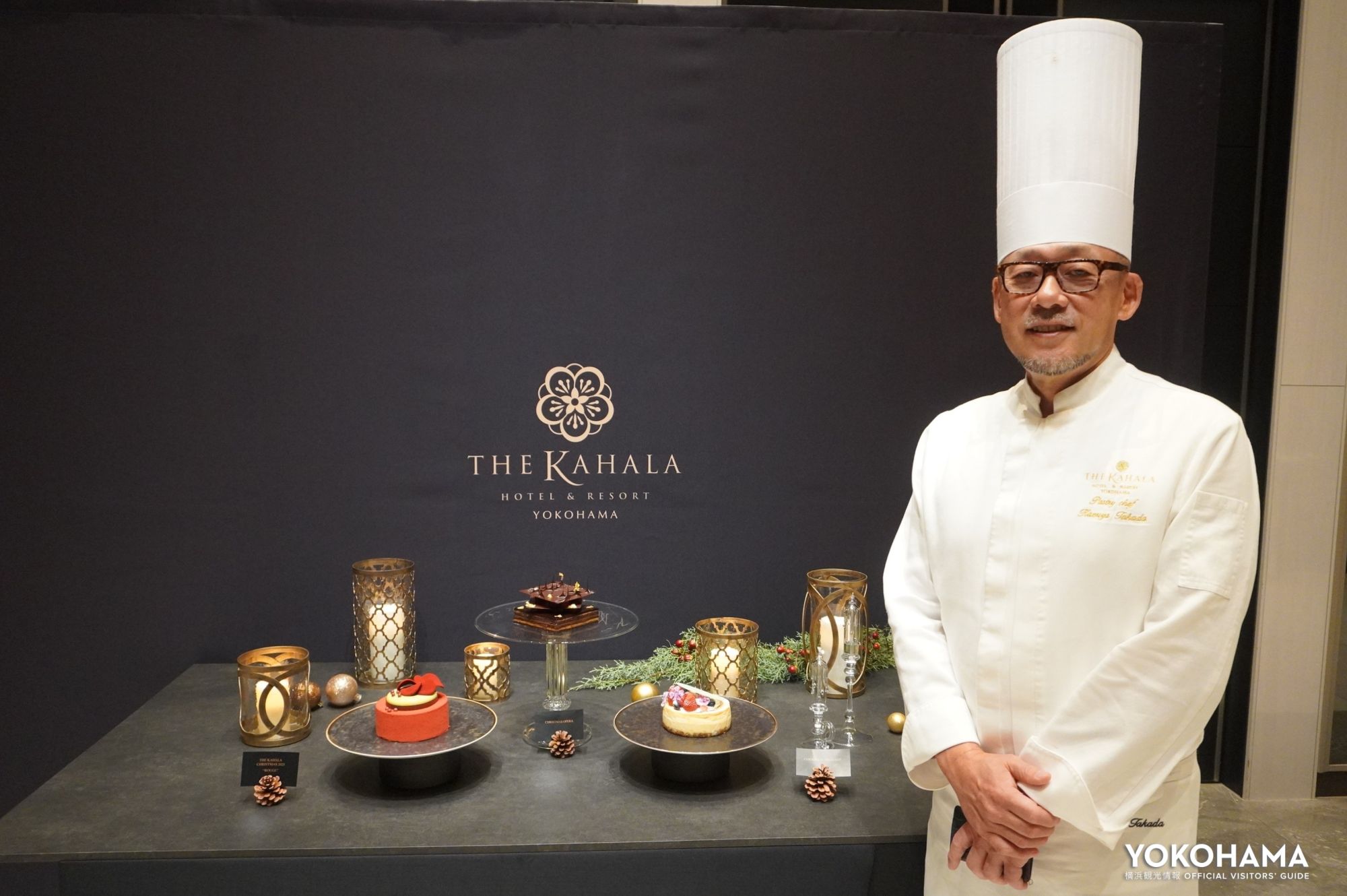 シックで華やかなクリスマスケーキを生み出すペストリー 料理長 髙田氏