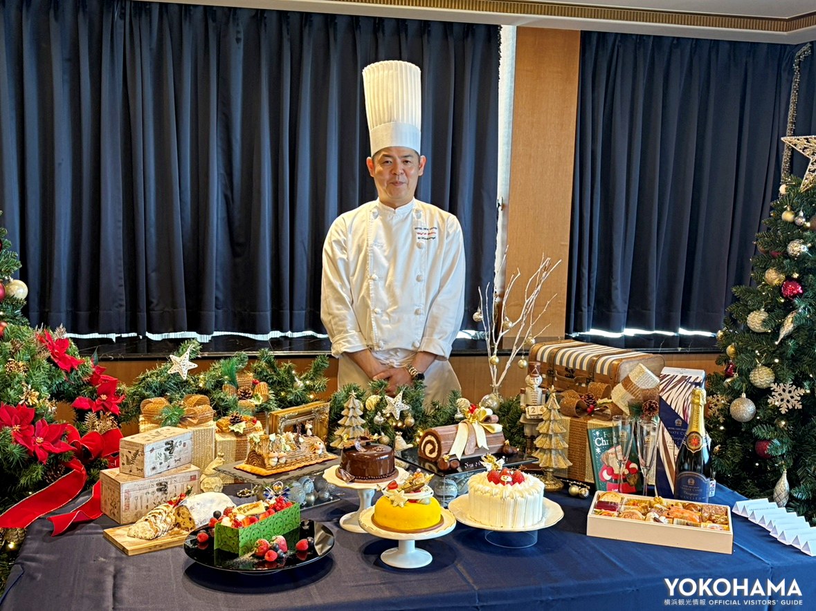 ホテルニューグランドのチーフパティシエ　柏木康志さん