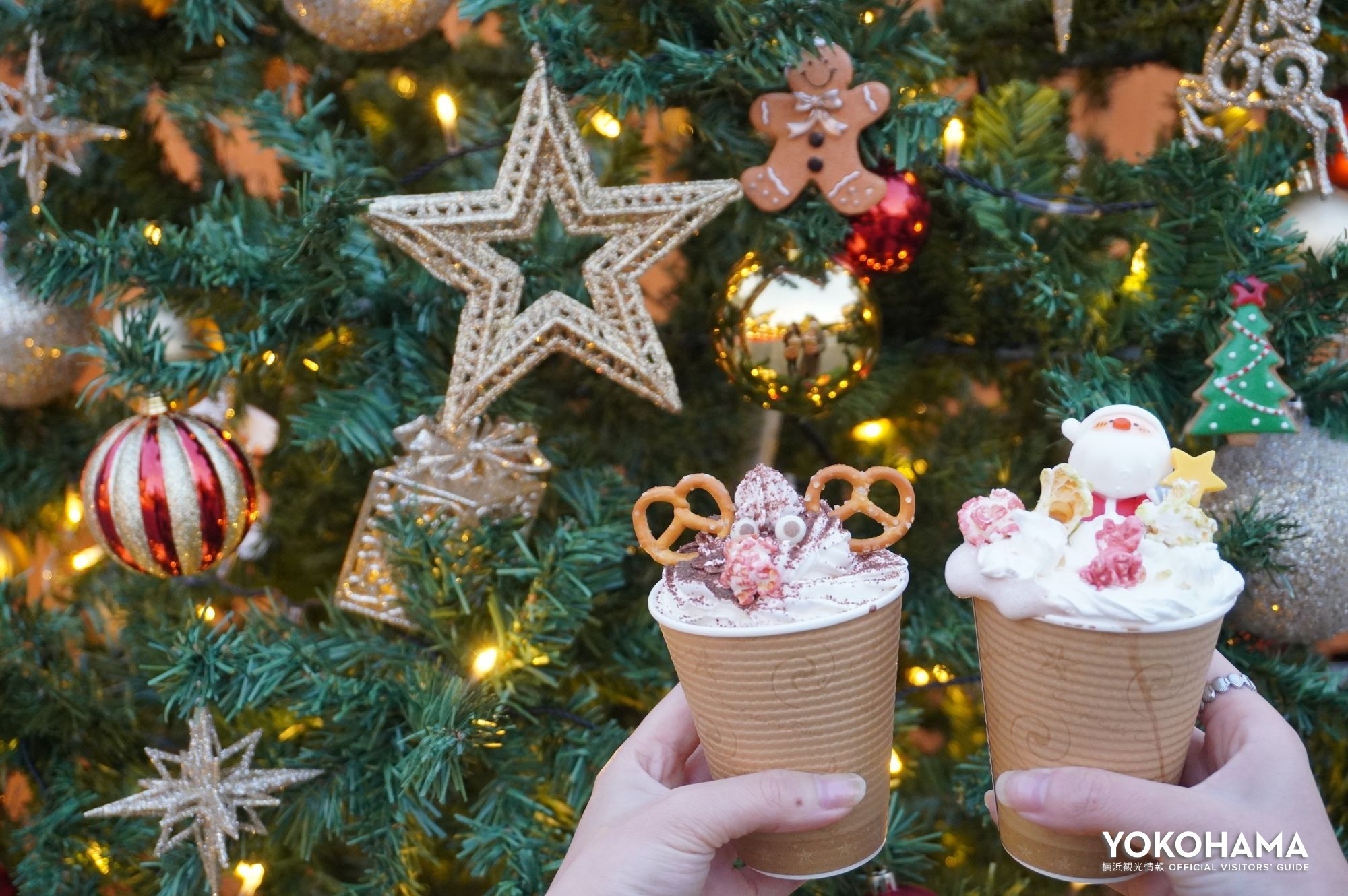 店舗ごとに登場する可愛いキャラクター付きココア