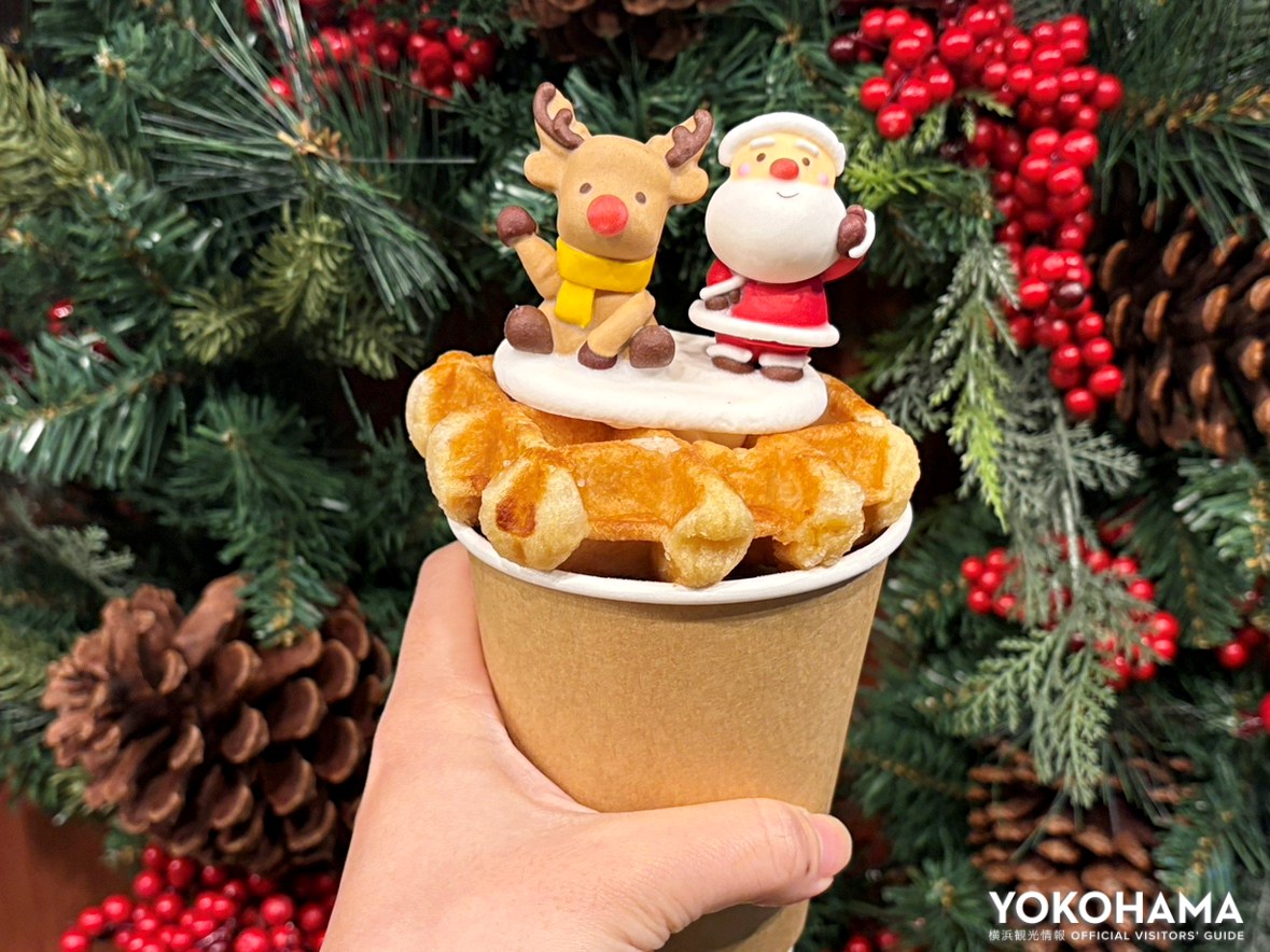 かわいらしいクリスマスドリンクも登場