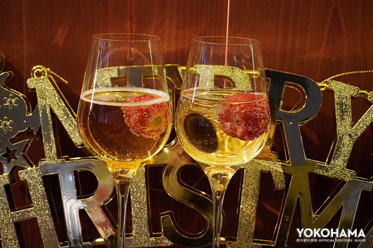 クリスマスにぴったりのシャンパンも！