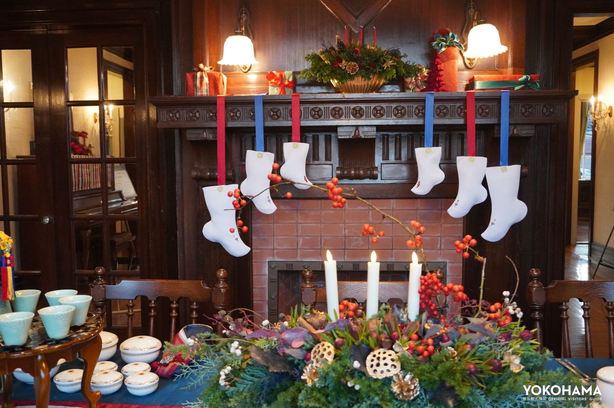 韓国の民族衣装ポソン(足袋)がソックス代わりに