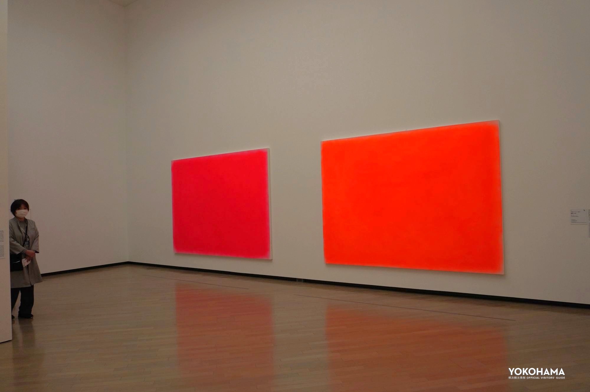 李禹煥《風景(Ⅰ)(Ⅱ)》1968年/2015年［個人蔵］（群馬県立近代美術館寄託）　※3作品のうち2作品を展示