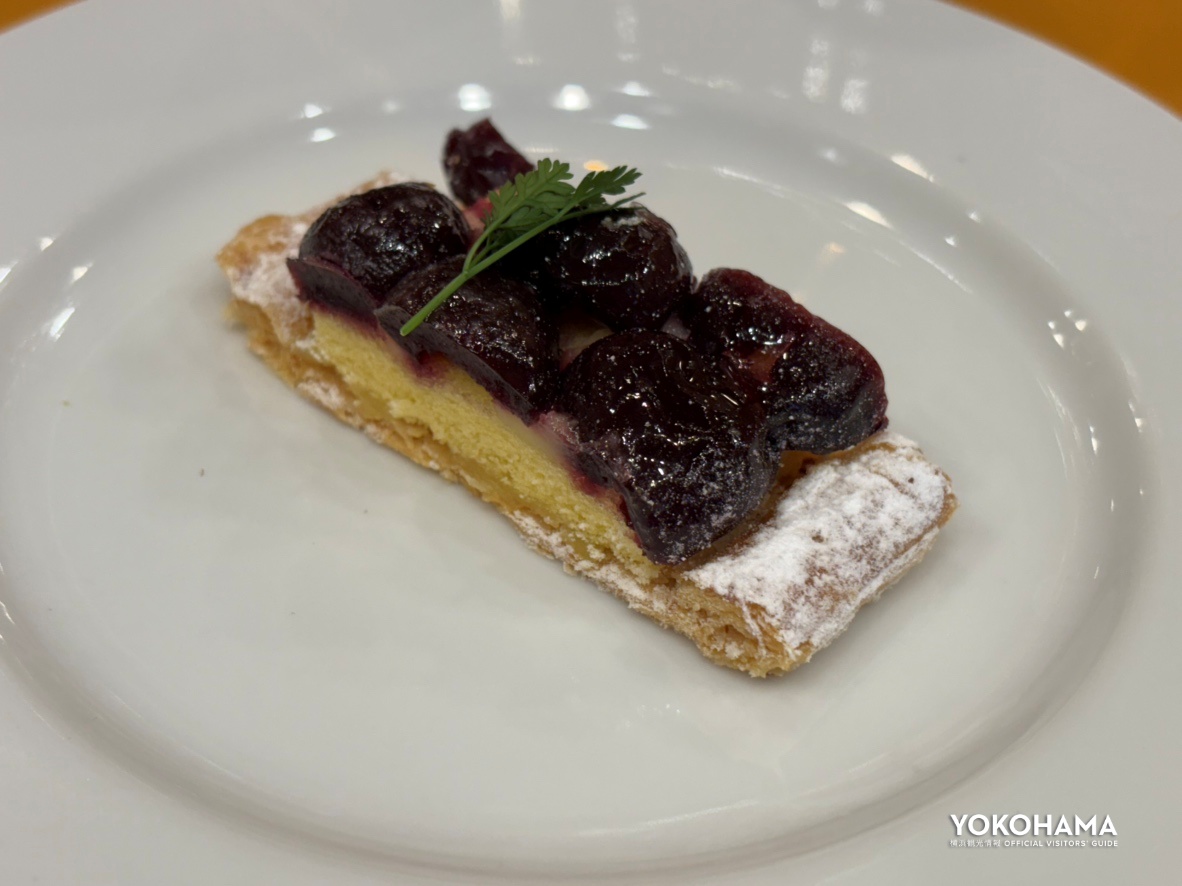 「豊潤＜496＞」とのおすすめペアリングは「カスタード風味のチェリーパイ」