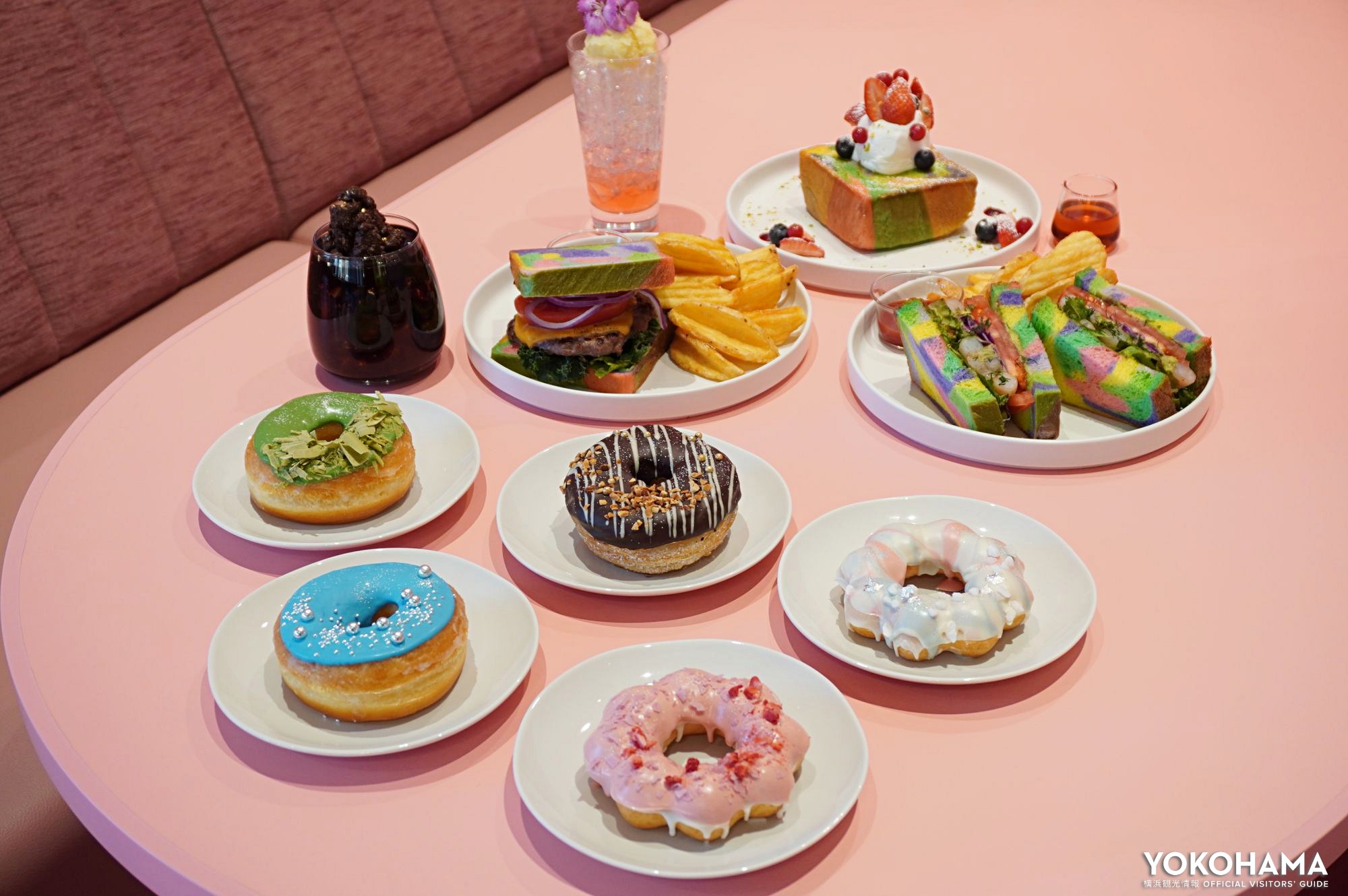 フォトジェニックなメニューの数々