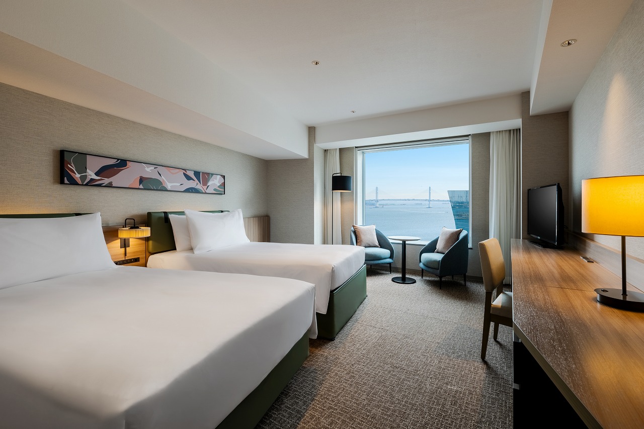 家族での宿泊にも最適なツインデラックスファミリールーム