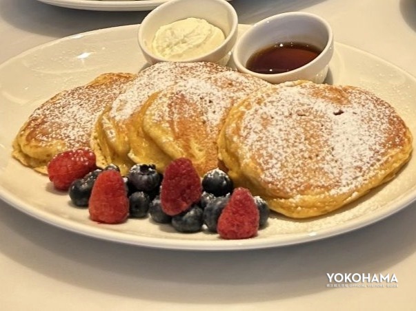 レモンリコッタパンケーキも外せません