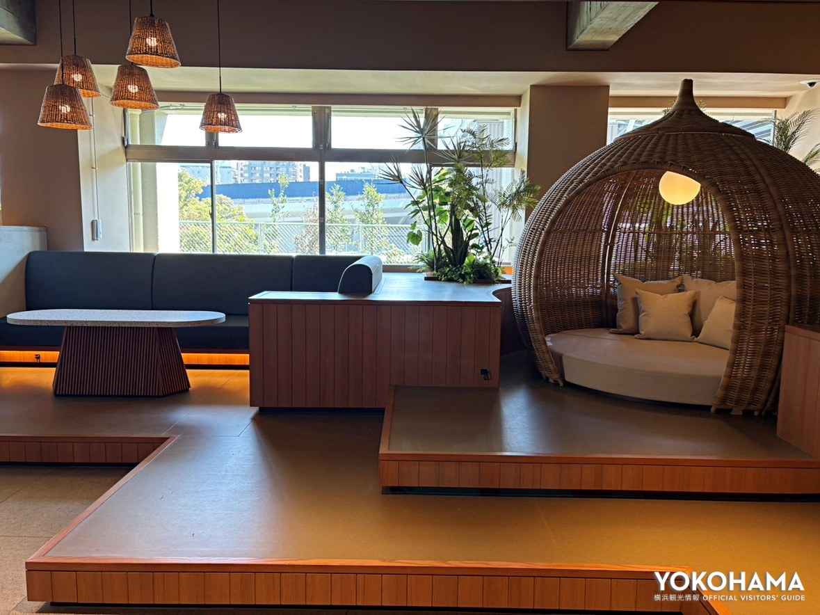 広々としたスペースで飼い主さんも快適