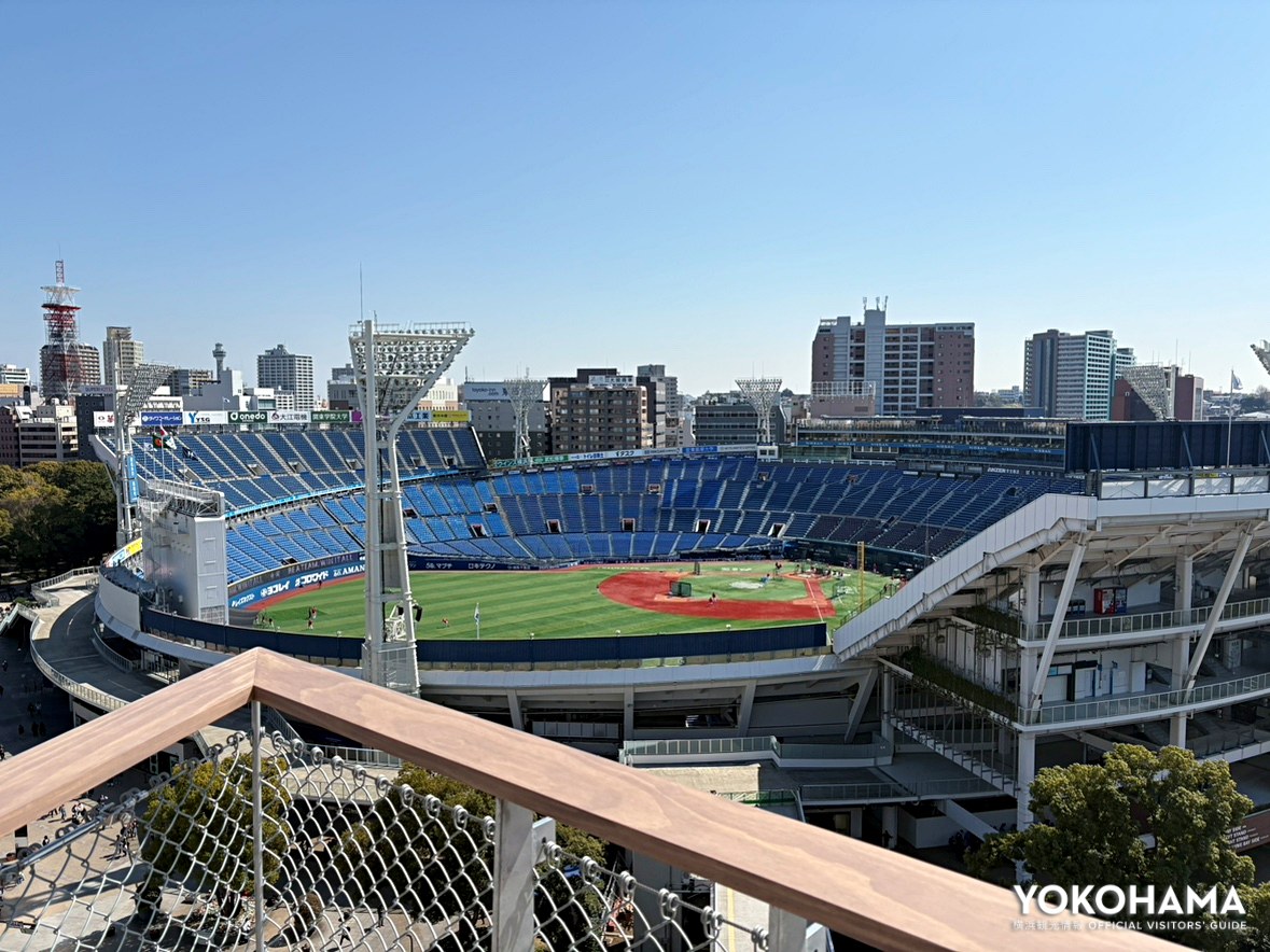 テラスからの長め