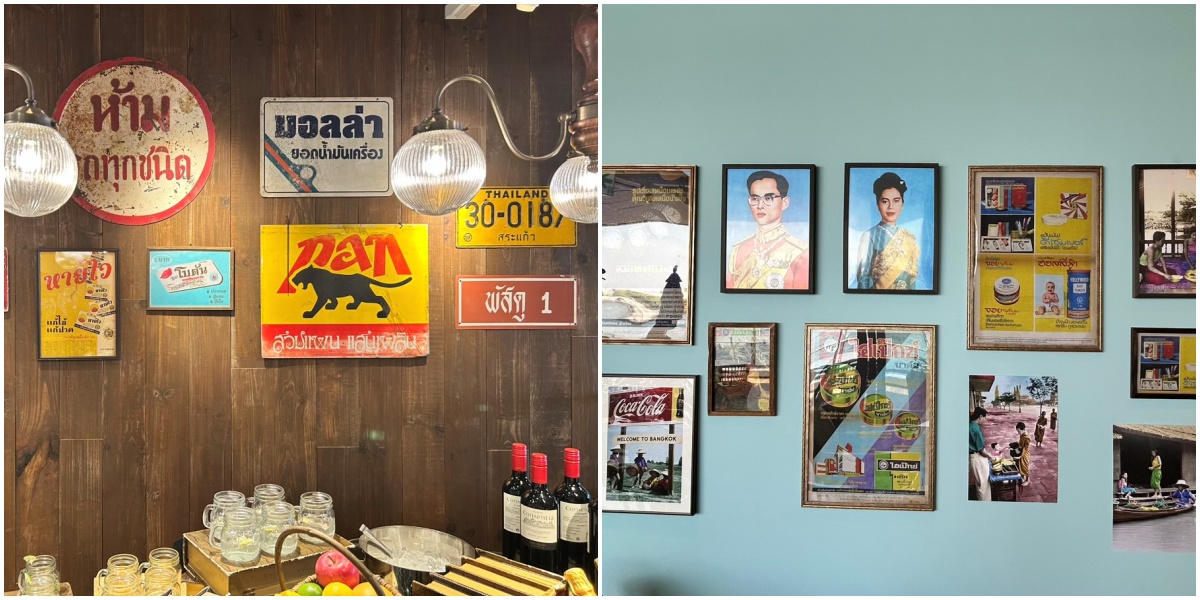 タイらしい装飾も