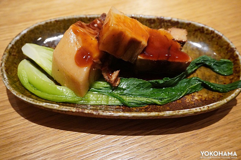 宮崎焼酎&ldquo;木挽BLUE&rdquo;を使った豚の角煮