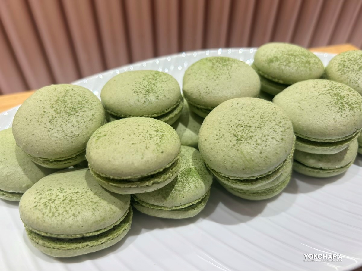 抹茶ガナッシュのマカロン