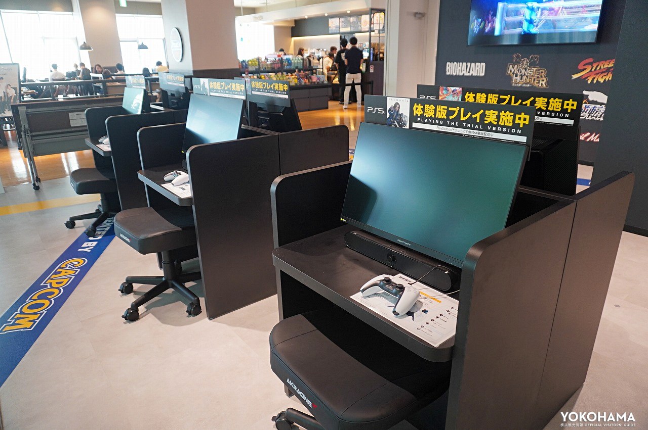 新作タイトルの試遊も!