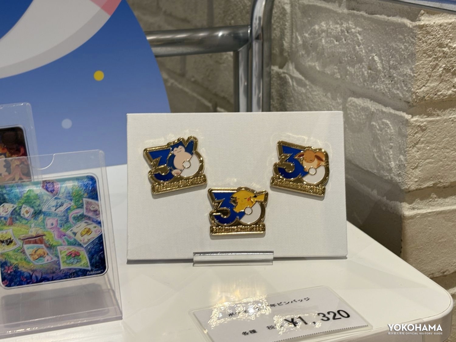 30周年おやすみピンバッジ