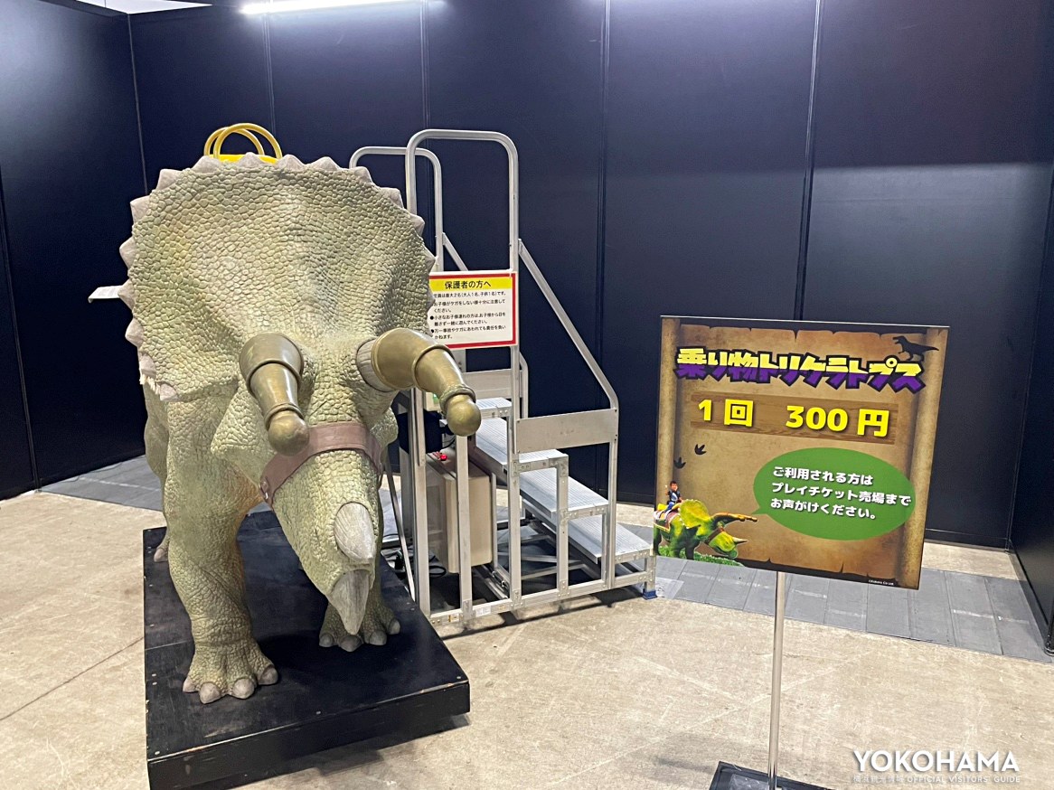 乗り物トリケラトプス