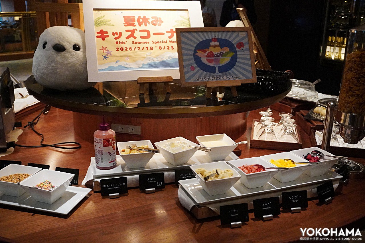 北海道土産が売られているコーナーも