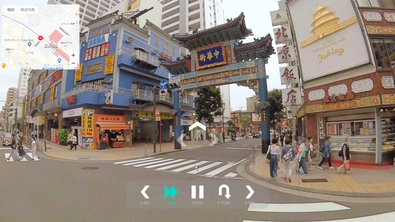 横浜中華街を360度デジタル技術で楽しめる「バーチャル街歩き体験」を公開中！　オンラインウォークラリーも新たに追加！