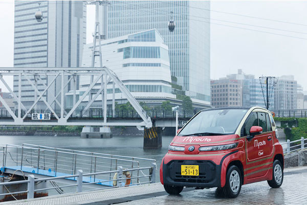 横浜ベイエリアに新たなモビリティサービス登場！　超小型EV「C⁺pod」（シーポッド）を使ったショートタイムレンタカーサービスを7/22(木・祝)からスタート！