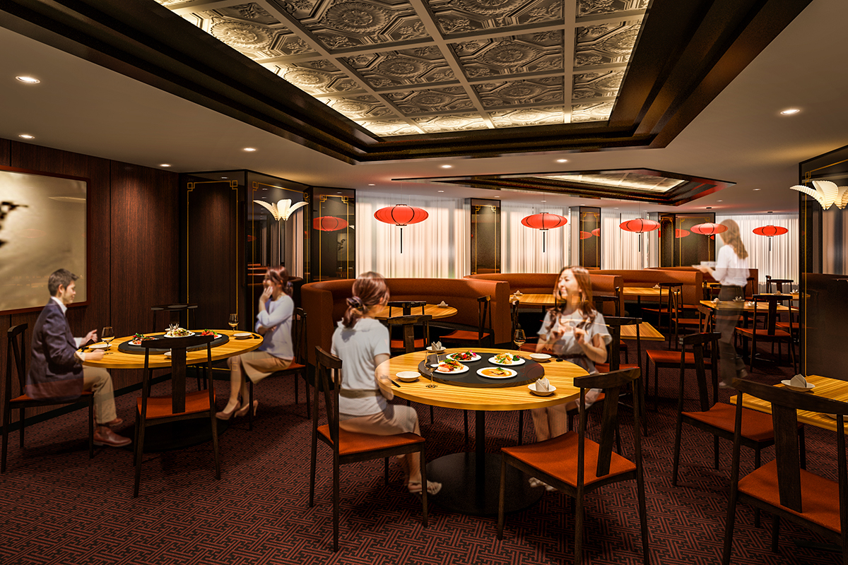 重慶飯店新館　レストランが重厚な⾵格と洗練された空間へ3/20(水・祝)リニューアルオープン！