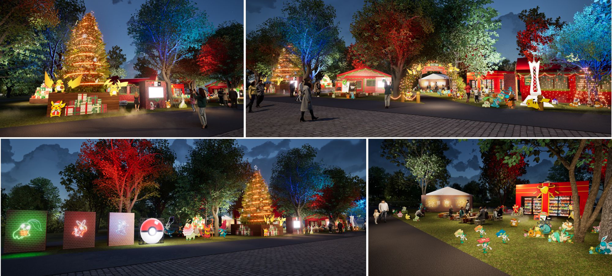 横浜赤レンガ倉庫のクリスマスマーケットに「ポケモン」ブースが12/11(木)から初出展！